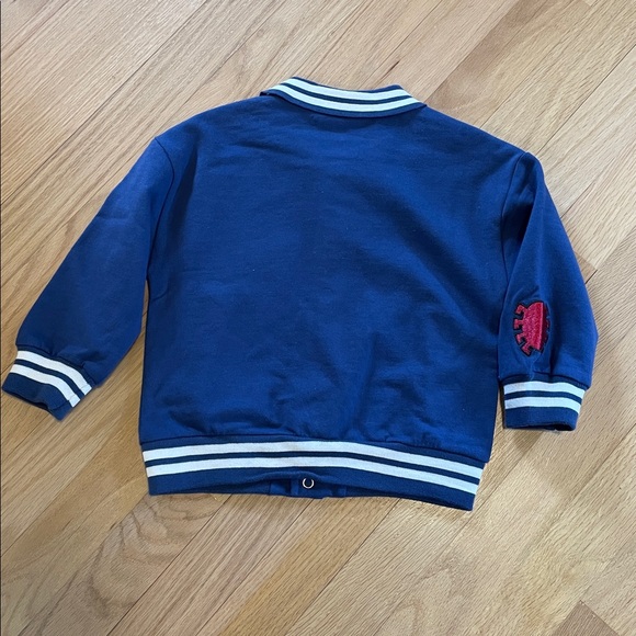 NWT Marvel Toddler Navy and White Spider-Man Polo Jacket size 2T - Picture 4 of 10